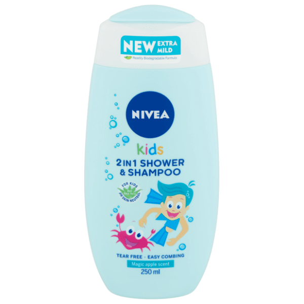 Kupka i šampon NIVEA Kids 2in1 250ml 0