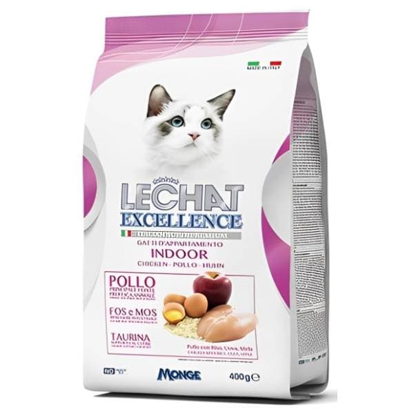 LECHAT excellence hrana za mačke briket indoor 400g 0