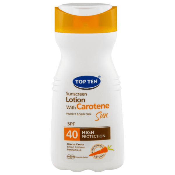 Losion za sunčanje TOP TEN karoten SPF40 200ml 0
