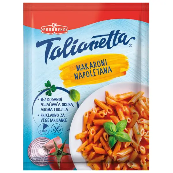 Dodatak PODRAVKA makaroni Napoletana 160g 0