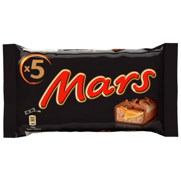 MARS multipack 5x45g 0