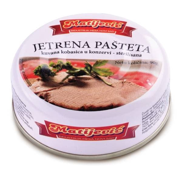 MATIJEVIĆ jetrena pašteta 90g 0