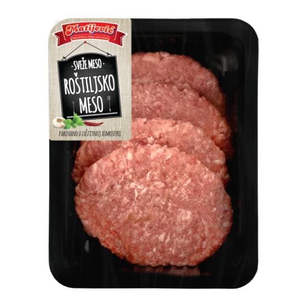 MATIJEVIĆ oblikovano roštilj meso 460g 0
