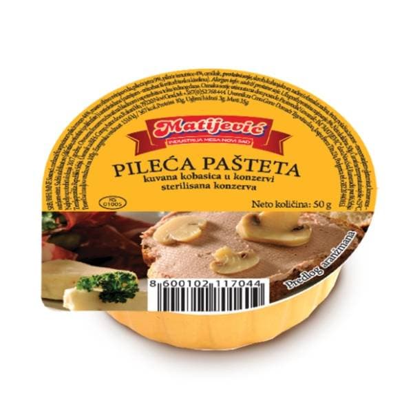 MATIJEVIĆ pileća pašteta 50g 0
