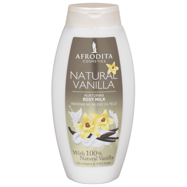 Mleko za telo AFRODITA natural vanila 250ml 0