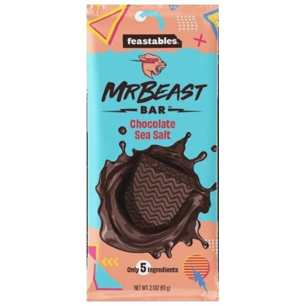 MR BEAST sea salt chocolate čokoladni bar 60g 0