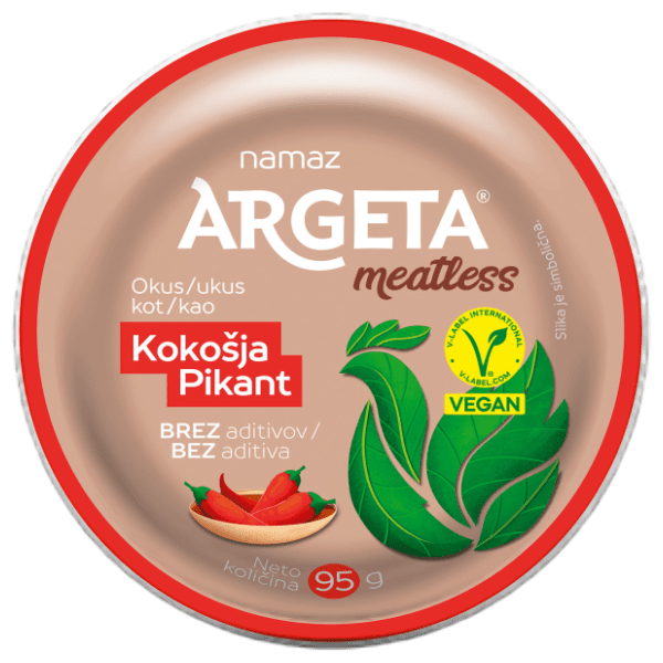 Namaz ARGETA kao kokošija meatless pikant 95g 0