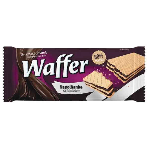 Napolitanke WAFFER čokolada 170g 0