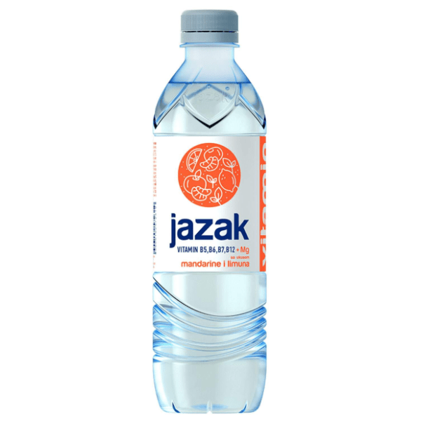JAZAK negazirana voda mandarina limun 500ml 0