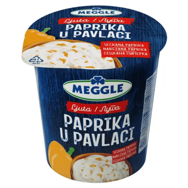 Paprika u pavlaci seckana ljuta MEGGLE 400g 0