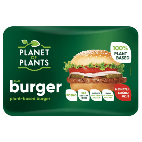 PLANET OF PLANTS biljni burger 230g 0