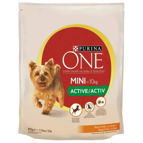 PURINA One mini adult piletina pirinač hrana za male pse 800g 0