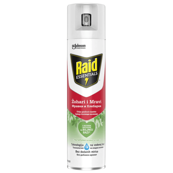 RAID sprej za gmižuće insekte 400ml 0