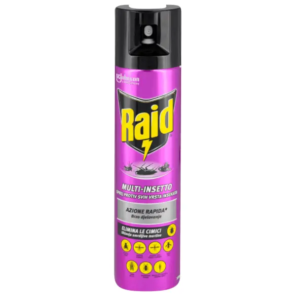 RAID sprej za sve vrste insekata 400ml 0