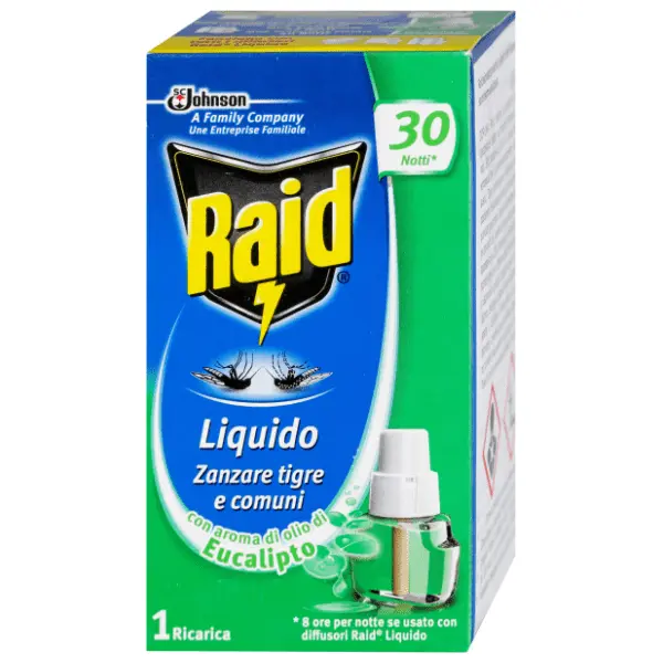 RAID tečna dopuna za aparat protiv komaraca 26ml 0