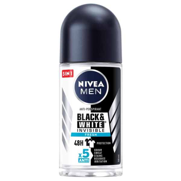 Roll-on NIVEA Men invisible black&white fresh 50ml 0