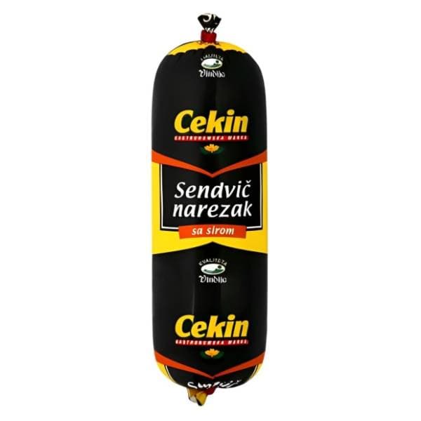 Salama VINDIJA Cekin sendvič narezak sa sirom 350g 0