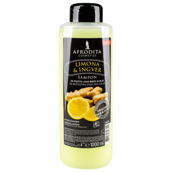 Šampon AFRODITA lemon&ginger 1l 0
