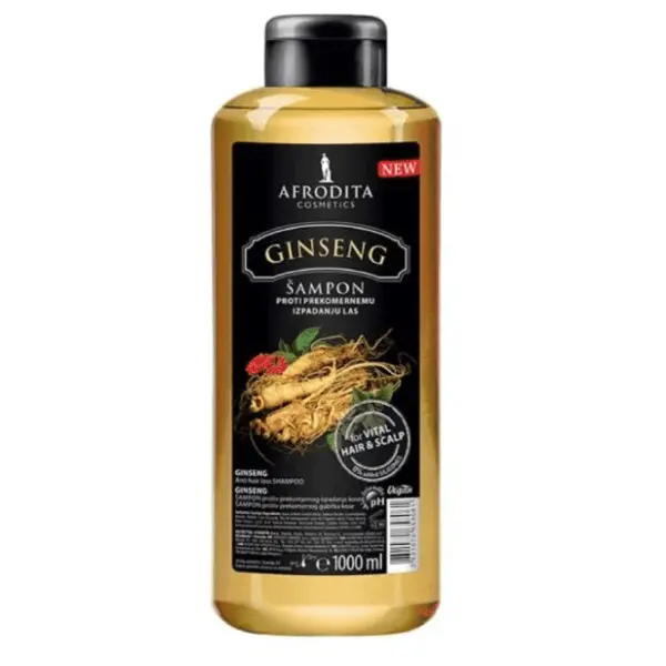 Šampon AFRODITA protiv opadanja kose ginseng 1l 0