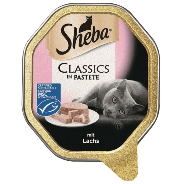 SHEBA hrana za mačke losos vekna 85g 0