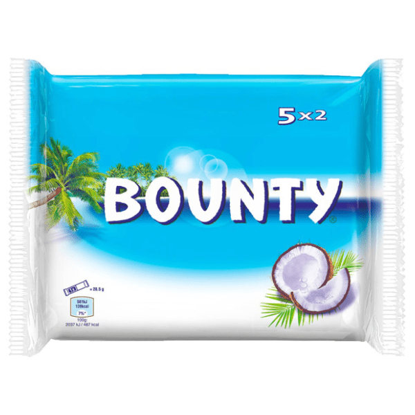 Čokoladica BOUNTY multipack 5x57g 0