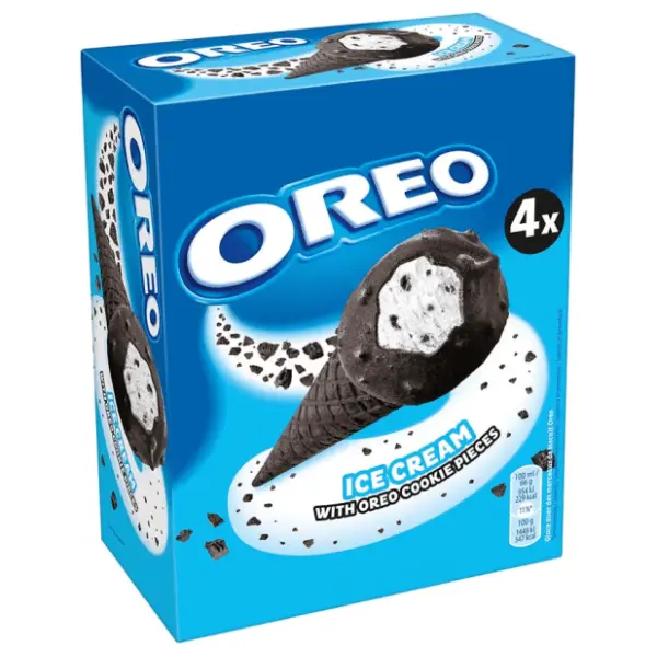 Sladoled OREO kornet multipack 4x100ml 0