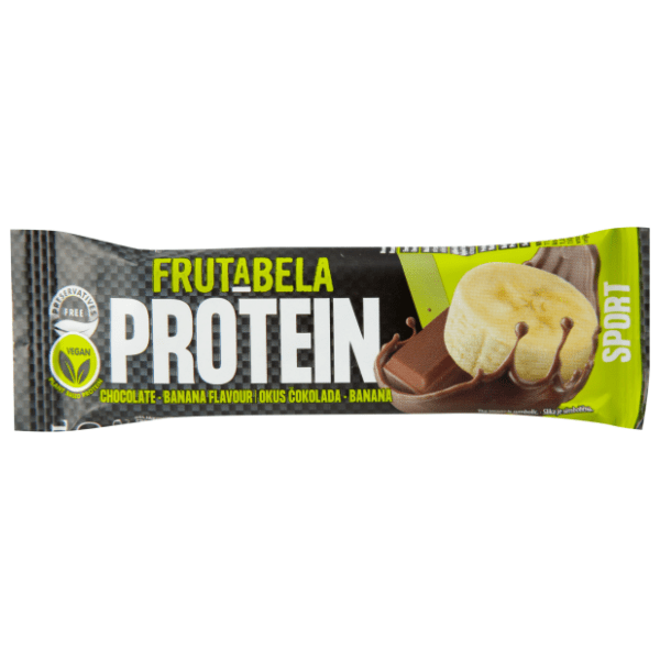 Štanglica FRUTABELA protein bar čokolada banana 40g 0