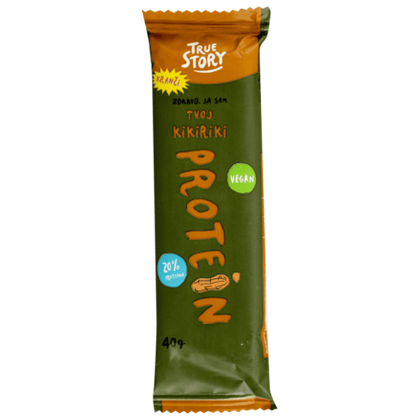 Štanglica TRUE STORY protein bar kikiriki 40g 0