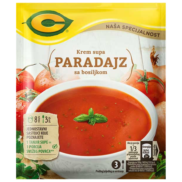 Supa C paradajz bosiljak 56g 0