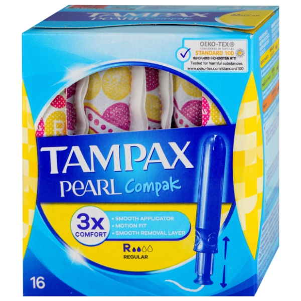 TAMPAX Pearl Compak normal tamponi sa aplikatorom 16kom 0