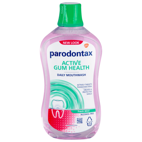 Tečnost za ispiranje usta PARODONTAX active gum health 500ml 0