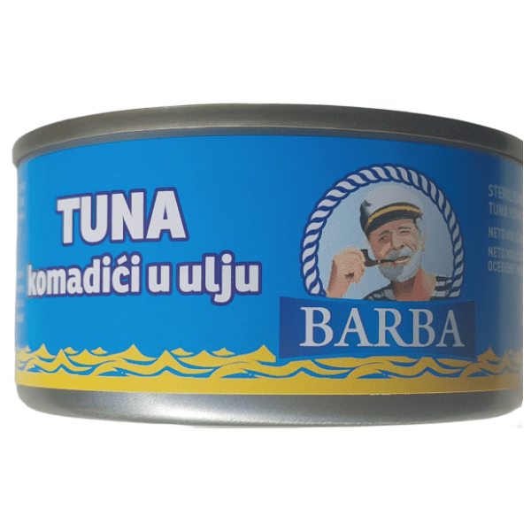 Tunjevina BARBA komadići u ulju 140g 0