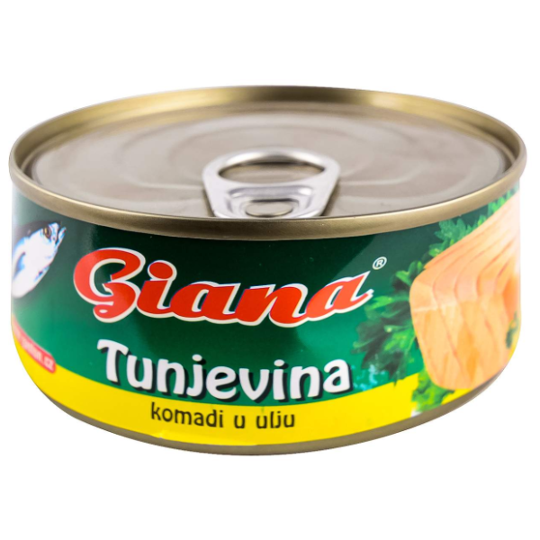 Tunjevina GIANA komadi u ulju 170g 0