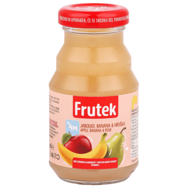Voćni sok FRUTEK jabuka kruška banana 125ml 0