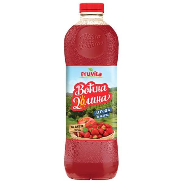 Voćni sok FRUVITA Voćna dolina jagoda i jabuka 1,5l 0