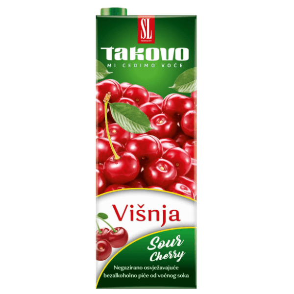 Voćni sok TAKOVO višnja 1,5l 0