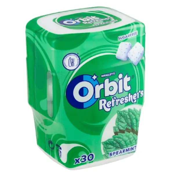 Žvake ORBIT spearmint refreshers 67g 0
