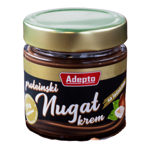 ADEPTO Proteinski nugat krem 210g 0