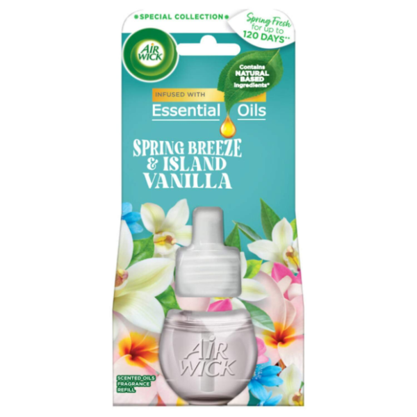 AIR WICK dopuna za osveživač breeze & island vanilla 19ml 0