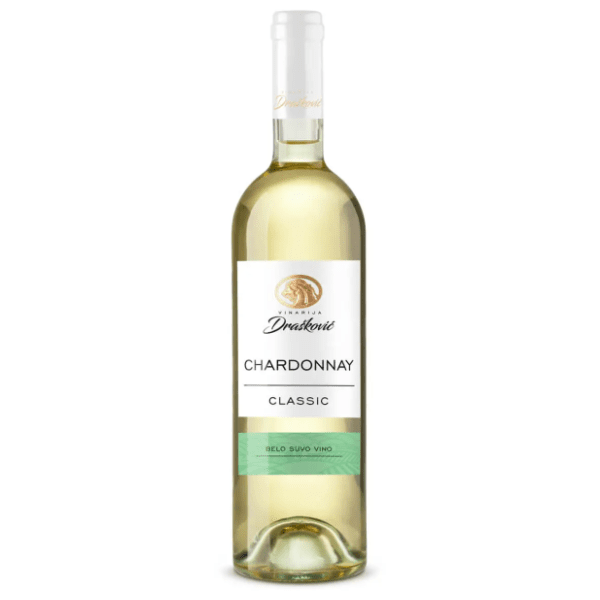Belo vino DRAŠKOVIĆ chardonnay 0,75l 0