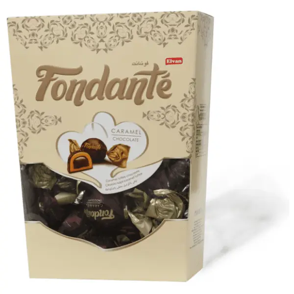 Bombonjera ELVAN Fondante caramel 300g 0