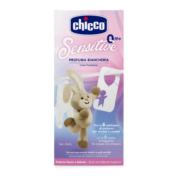 CHICCO sensitive osveživač za garderobu 3kom 0