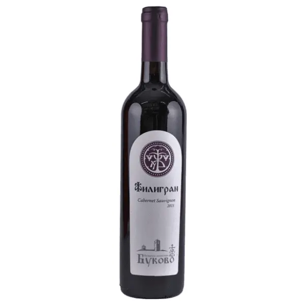 Crno vino MANASTIR BUKOVO Filigran 0,75l 0