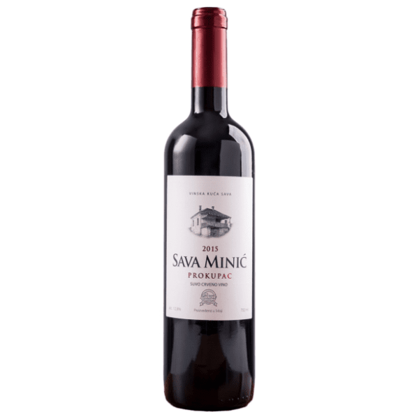 Crno vino SAVA MINIĆ Prokupac 0,75l 0