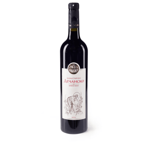 Crno vino VISOKI DEČANI Manastirsko 0,75l 0