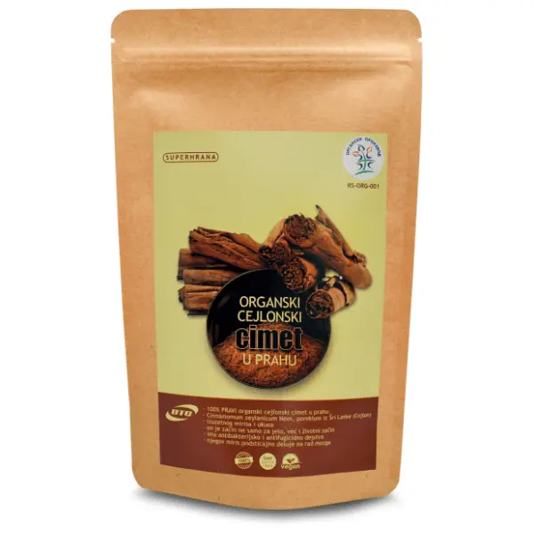DTC Cimet organski cejlonski u prahu 100g 0