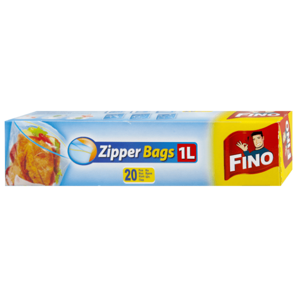 FINO kese za zamrzivač zipper 1l 20kom 0