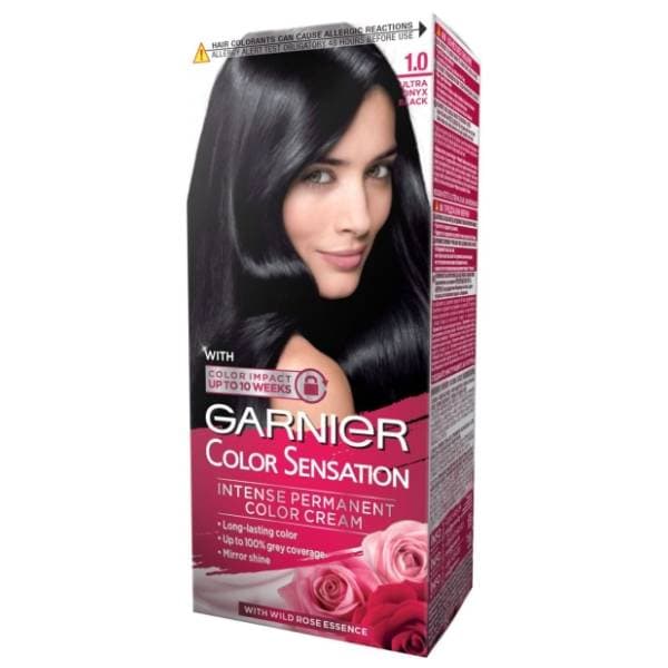 GARNIER Color Sensation farba za kosu 1.0 ultra onyx black 0