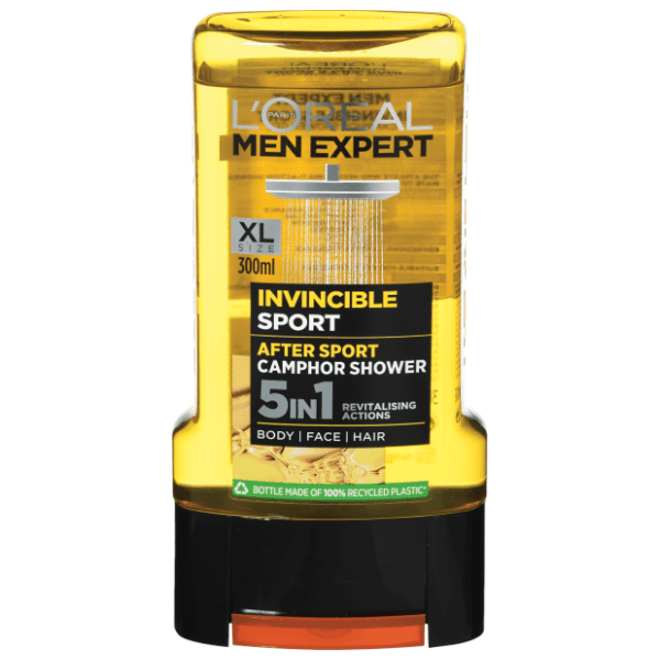 Gel za tuširanje L'OREAL Men expert invicible sport 5in1 300ml 0