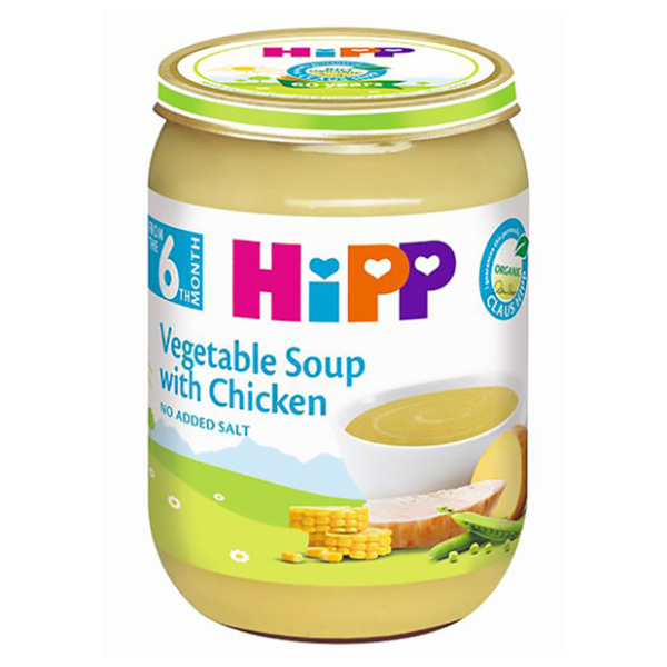 HIPP supa od povrća sa piletinom 190g 0